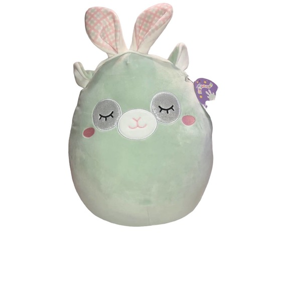 Squishmallows 14" Miley the Llama with Bunny Ears Easter Plush Stuffed Animal - Picture 2 of 7